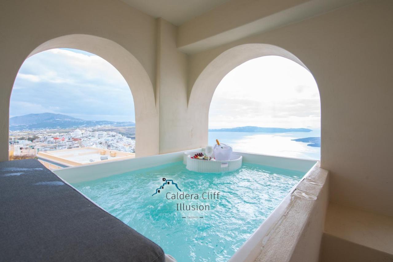 Aparthotel Caldera Cliff Illusion à Fira  Extérieur photo